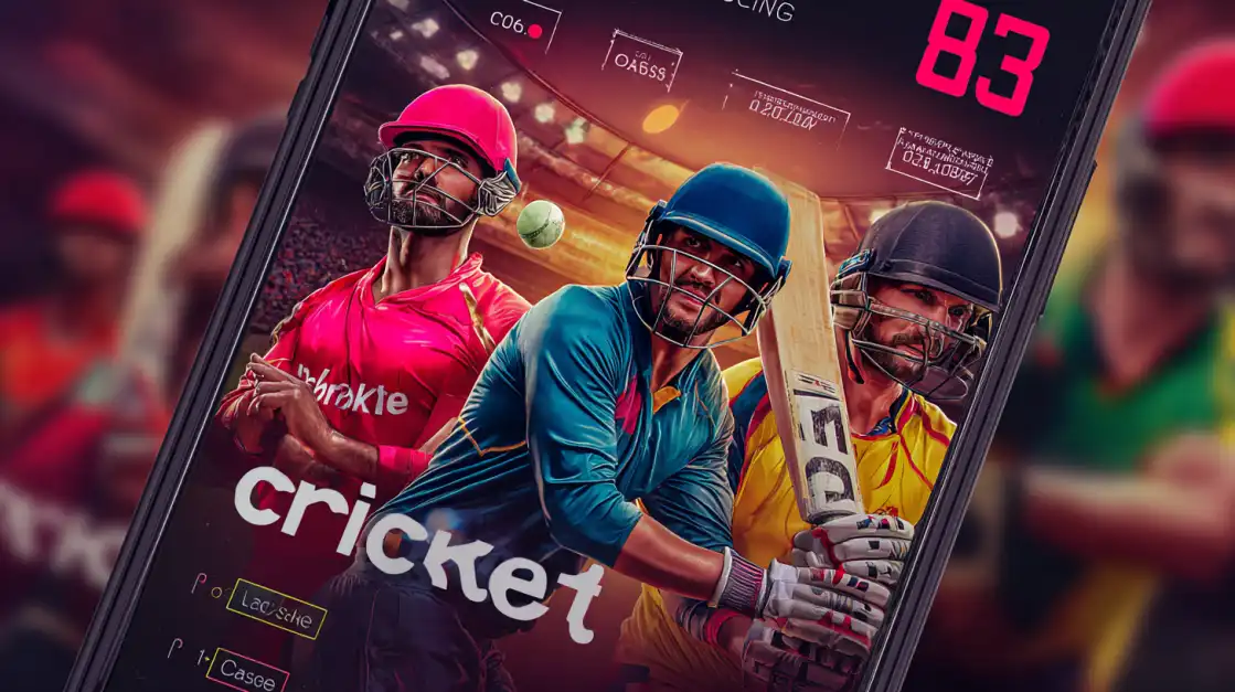 A close-up of a stylish woman with vibrant, curly hair holding a soccer ball and a smartphone, showcasing the fun and fashionable side of live sports betting with the TK666 app.